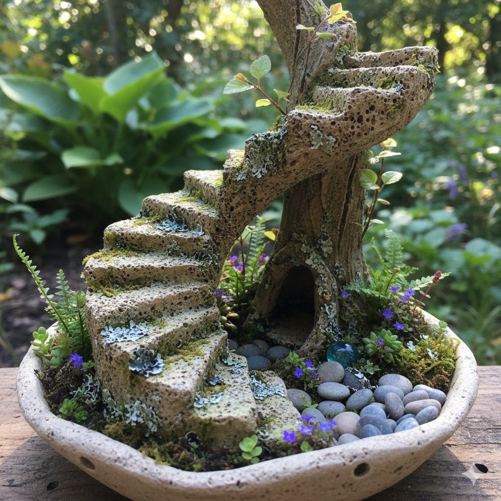 Creative Hypertufa Projects for Tiny Gardens