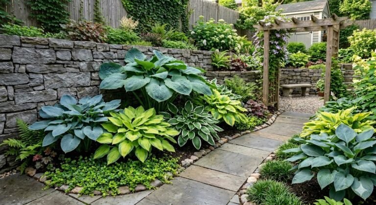 13 Hosta Landscaping Ideas For A Lush And Peaceful Garden - My Besuited ...