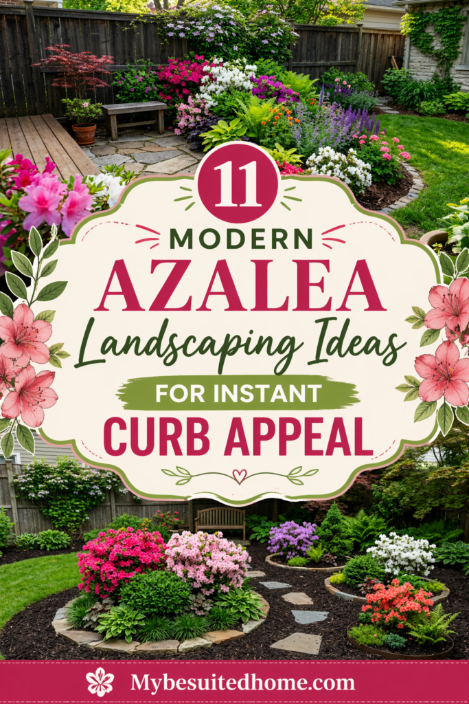Modern Azalea Landscaping Ideas for Instant Curb Appeal