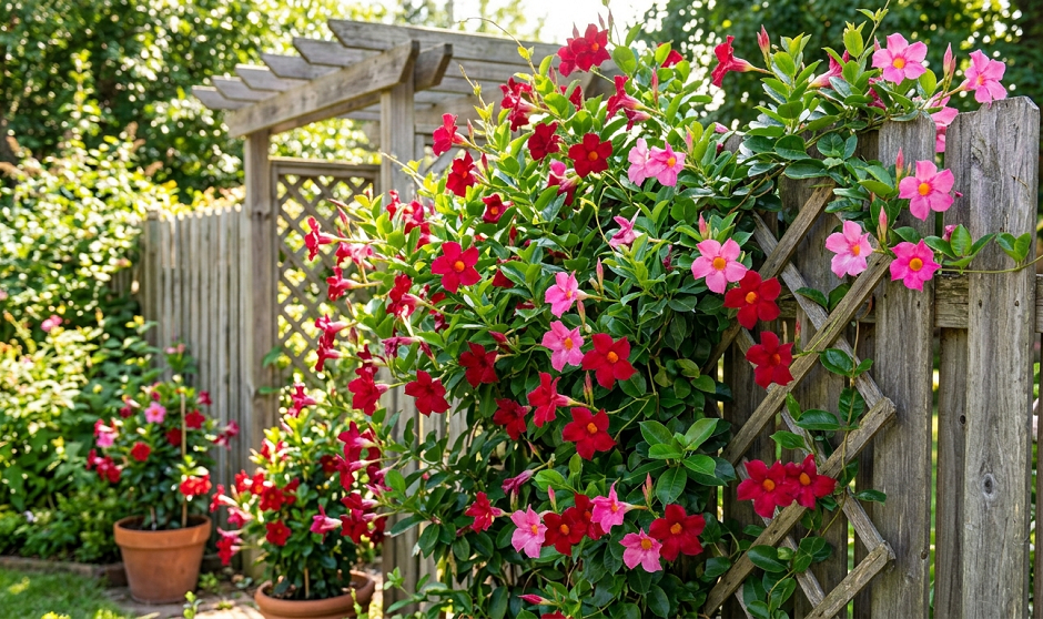 Best Flowering Climbing Plants for Trellises, Pergolas, and Fences