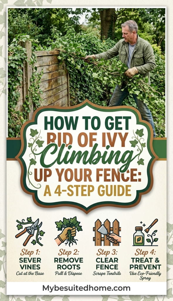 How to Get Rid of Ivy Climbing Up Your Fence A 4-Step Guide