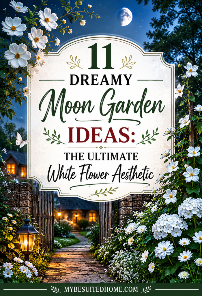 Dreamy Moon Garden Ideas: The Ultimate White Flower Aesthetic