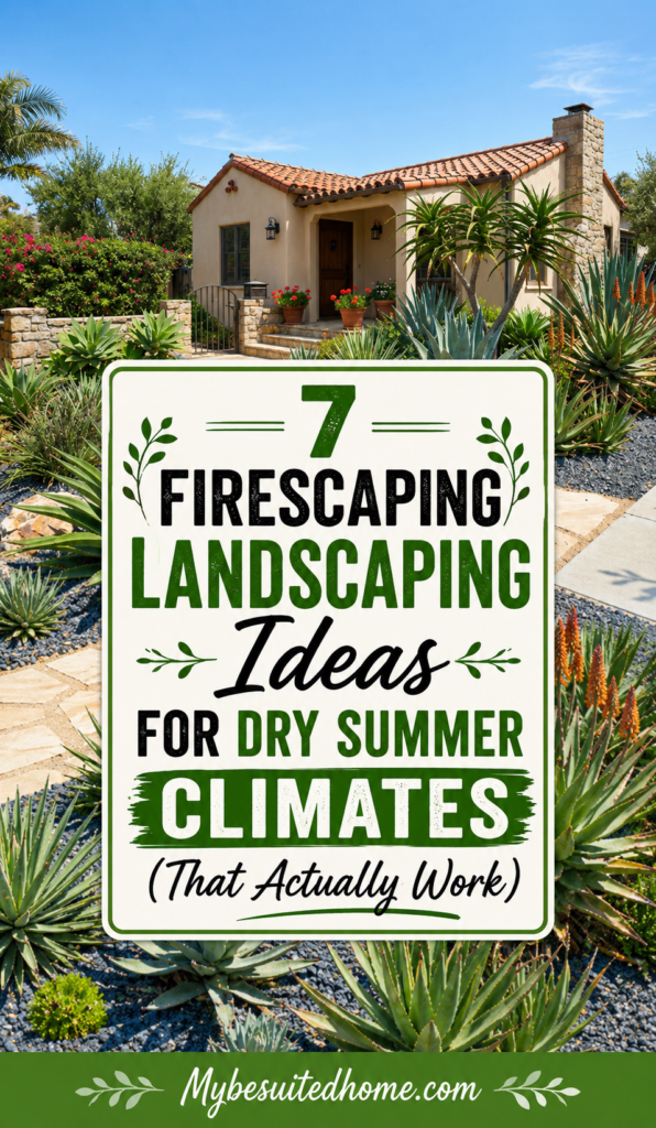 Firescaping Landscaping Ideas for Dry Summer Climates