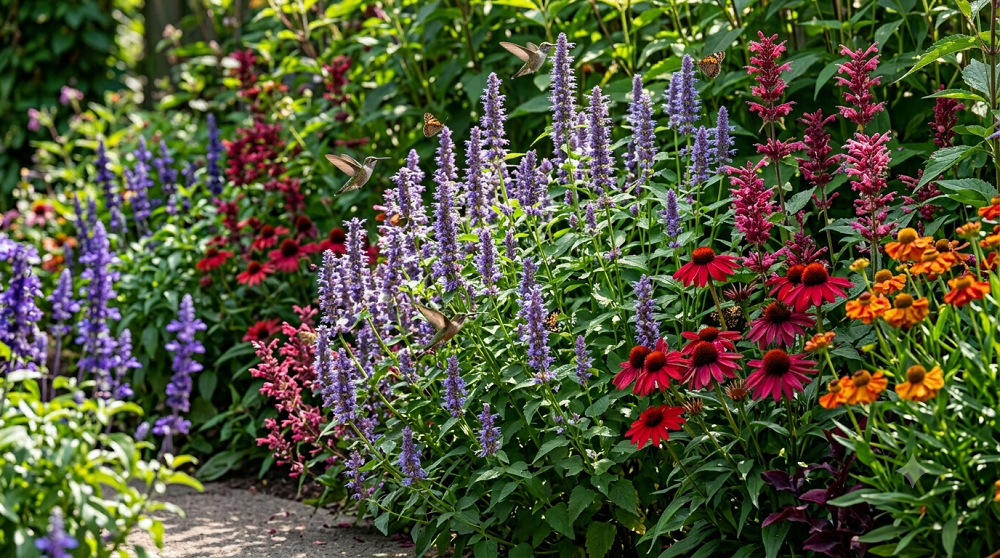 How to Design a Jewel Tone Garden for Late Summer Blooms