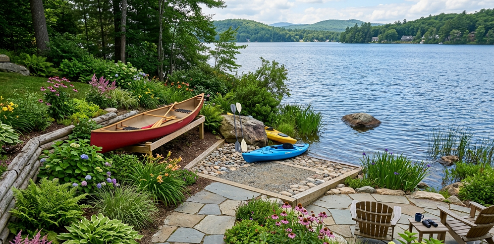 Lakefront Backyard Landscaping Ideas