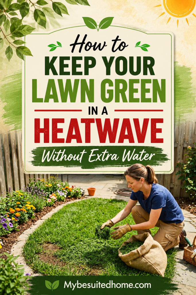 How to Keep Your Lawn Green in a Heatwave Without Extra Water