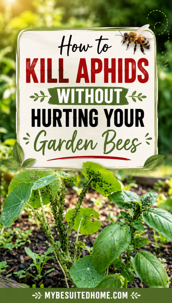 How to Kill Aphids Without Hurting Your Garden Bees