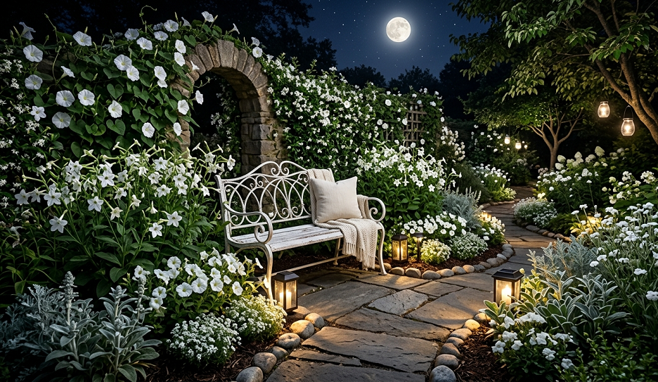 Dreamy Moon Garden Ideas: The Ultimate White Flower Aesthetic