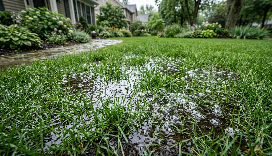 Is Your Lawn Bubbling After Rain? Here’s the Non-Toxic Fix