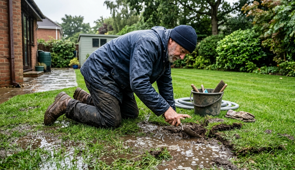 Is Your Lawn Bubbling After Rain? Here’s the Non-Toxic Fix