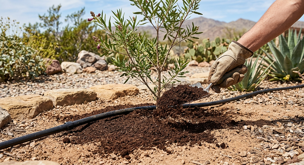 Best Mulching Methods for Desert Gardens