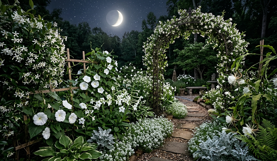 Dreamy Moon Garden Ideas: The Ultimate White Flower Aesthetic