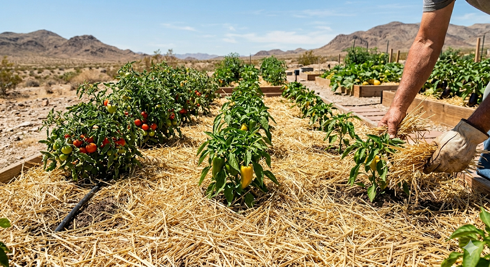 Best Mulching Methods for Desert Gardens