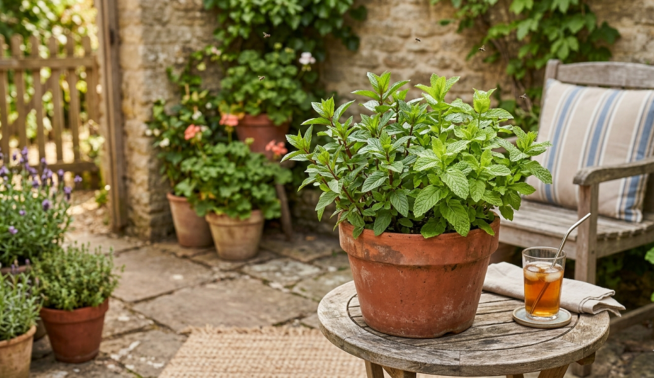 The Mint & Marigold Trick Keeping Flies Away from Patios Naturally