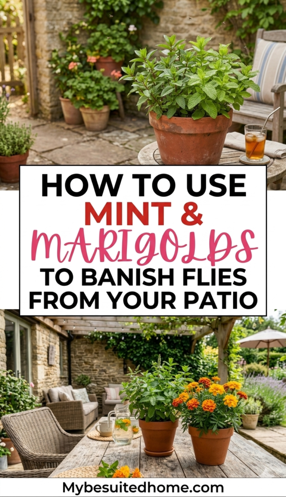The Mint & Marigold Trick Keeping Flies Away from Patios Naturally
