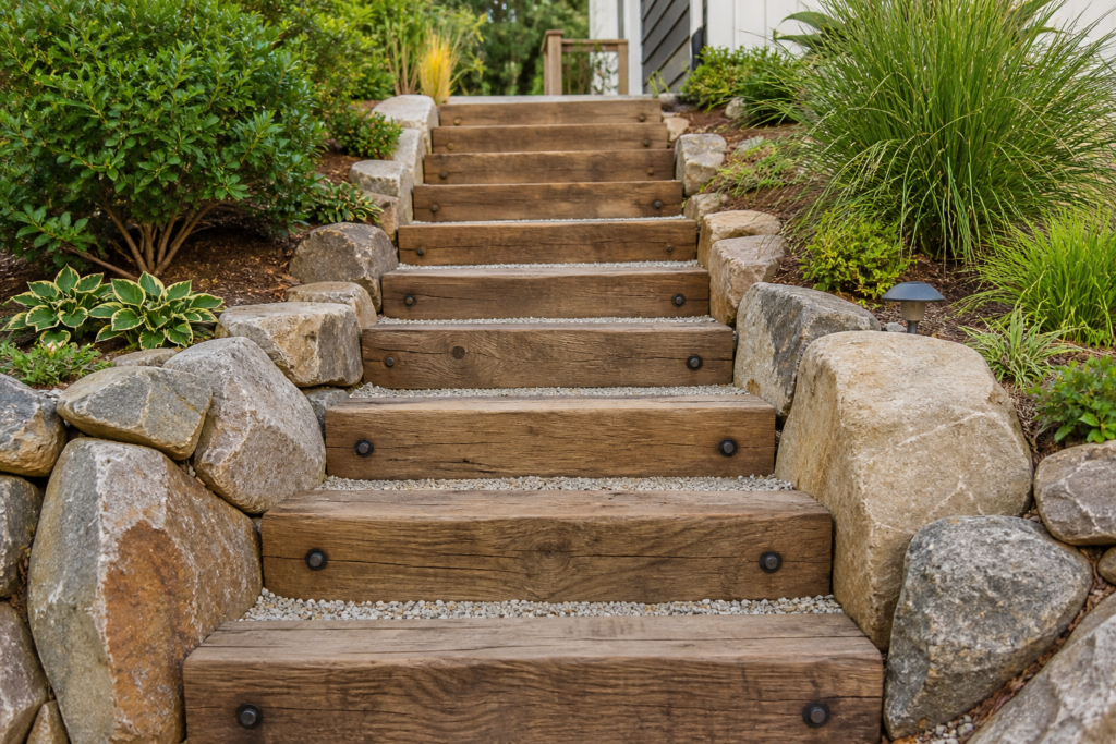 How to Build Cheap DIY Outdoor Stairs