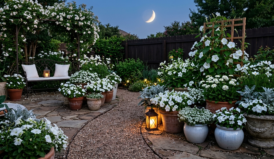 Dreamy Moon Garden Ideas: The Ultimate White Flower Aesthetic