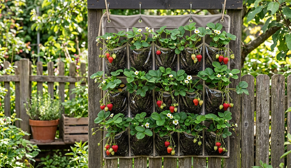 Brilliant Strawberry Planter Ideas Using DIY and Upcycled Garden Containers