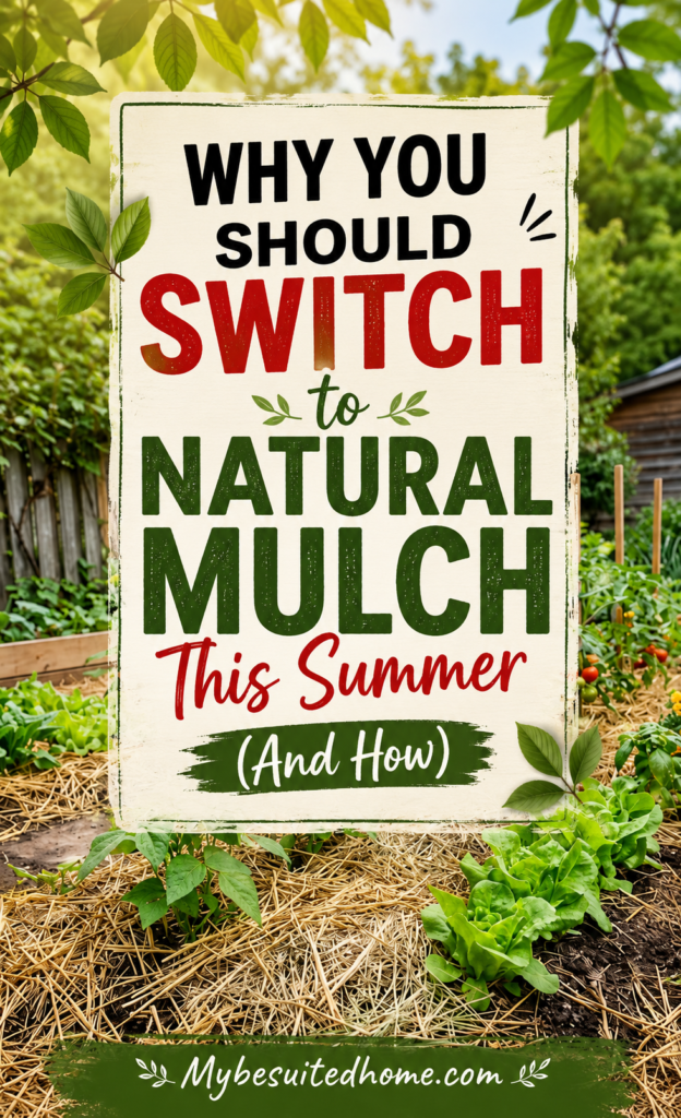 Why You Should Switch to Natural Mulch This Summer (And How)