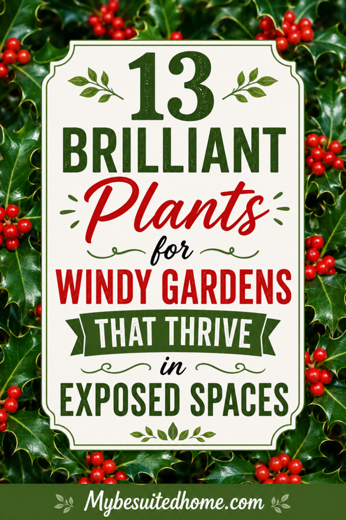 13 Low-Maintenance Plants for Windy Yards (That Won't Snap)