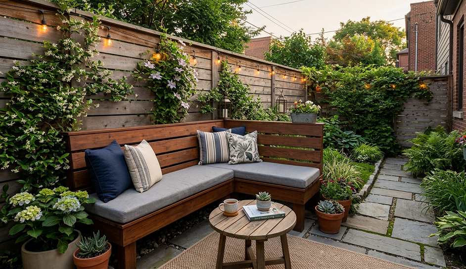 Built-In Backyard Seating Ideas That Make Your Patio Look Custom Designed
