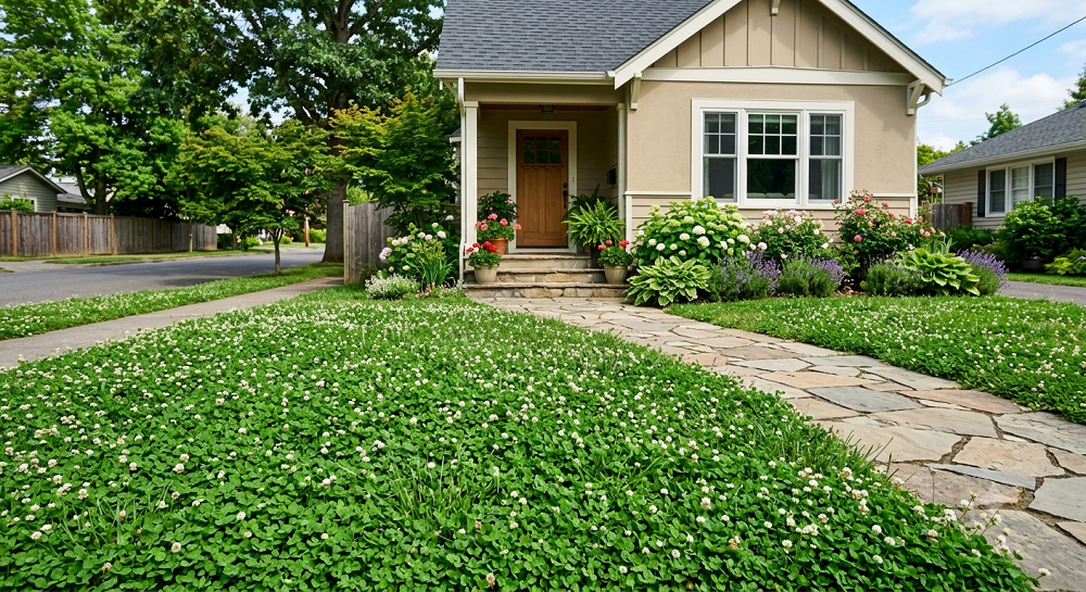 Clover Lawn Pros and Cons