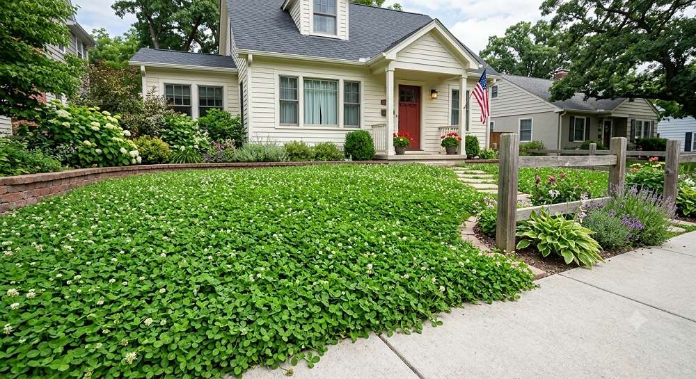 Clover Lawn Pros and Cons
