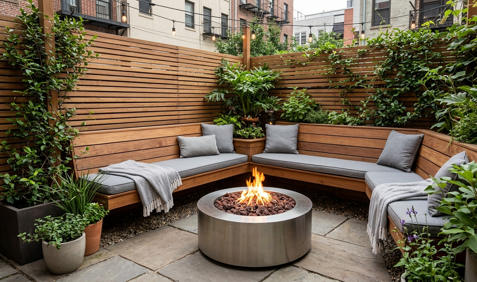 Built-In Backyard Seating Ideas That Make Your Patio Look Custom Designed
