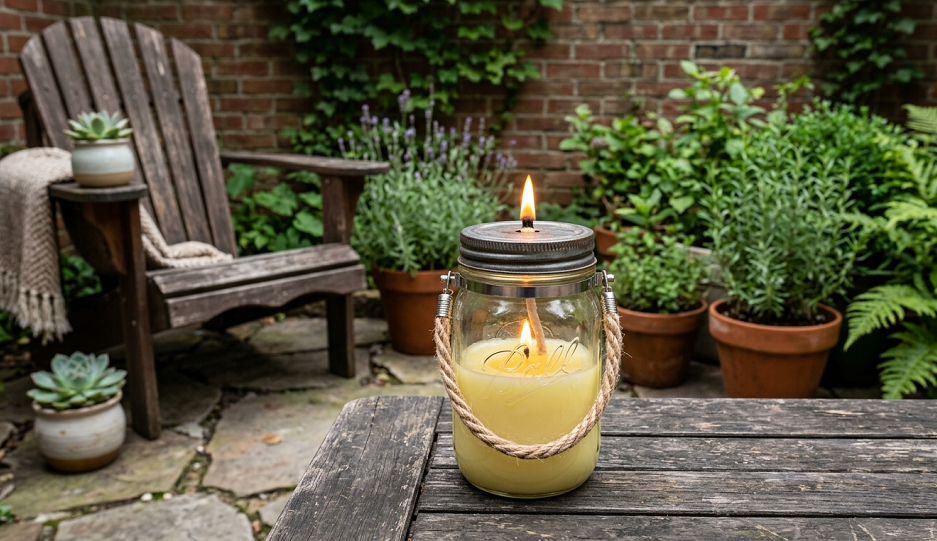 How to Make Natural Mosquito Deterrents for Outdoor Dining