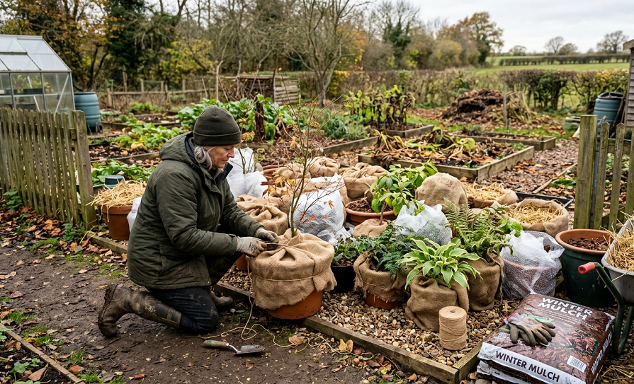 How to Overwinter Container Plants 