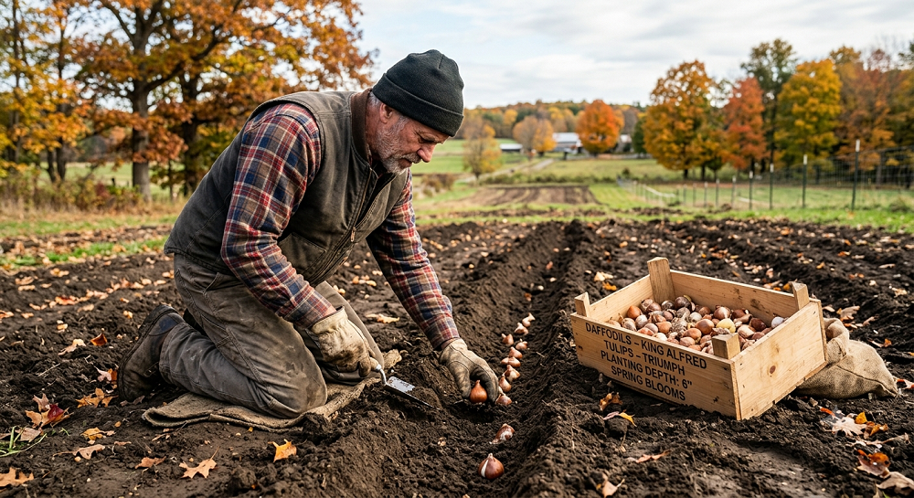 How to Plant Spring Bulbs in Fall 