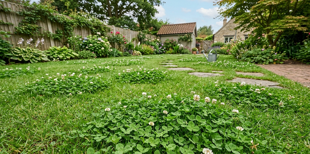 How to Reduce Lawn Maintenance With Clover Patches