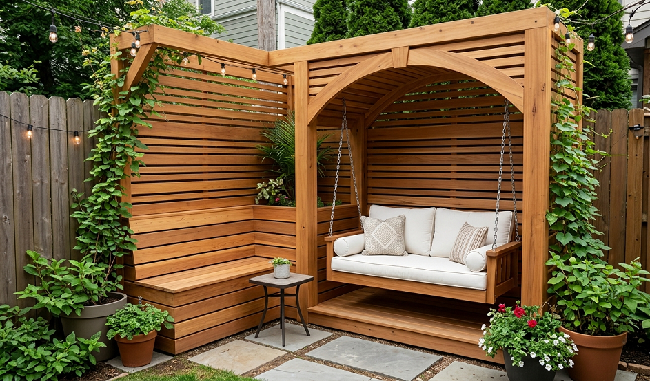 Built-In Backyard Seating Ideas That Make Your Patio Look Custom Designed