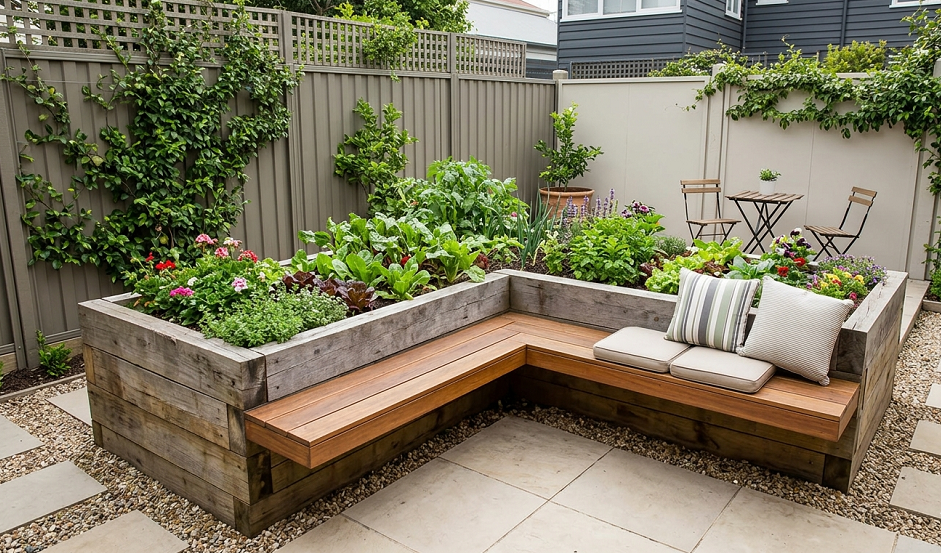 Built-In Backyard Seating Ideas That Make Your Patio Look Custom Designed