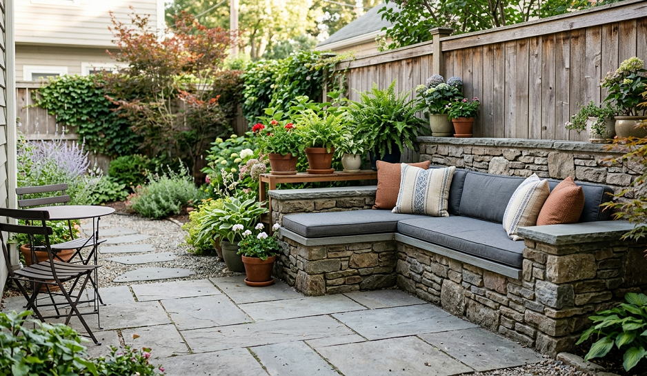 Built-In Backyard Seating Ideas That Make Your Patio Look Custom Designed