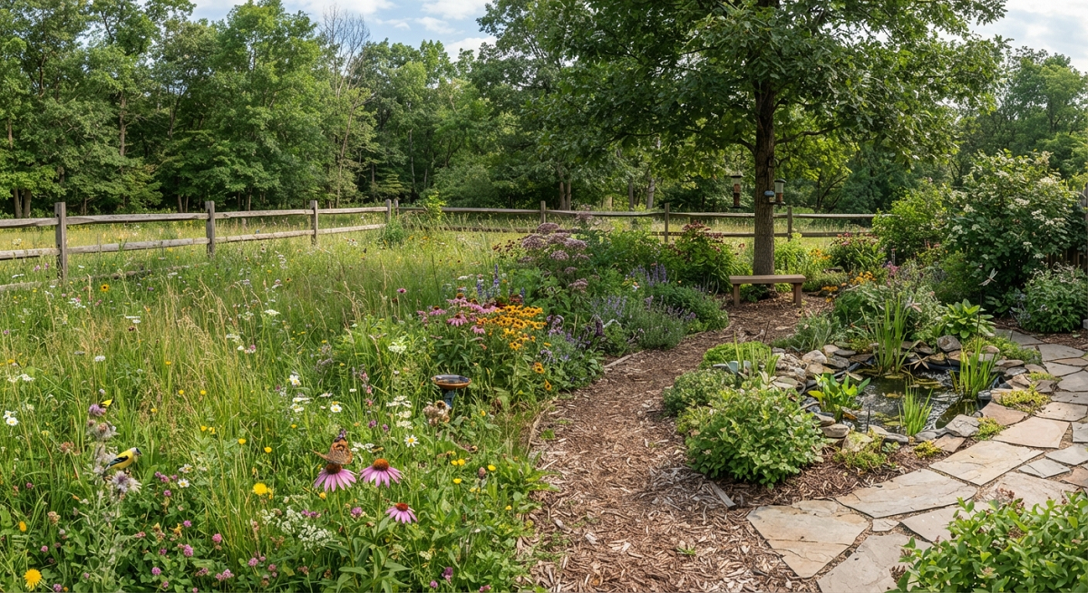 Backyard Habitat Garden Ideas That Actually Bring Wildlife Home