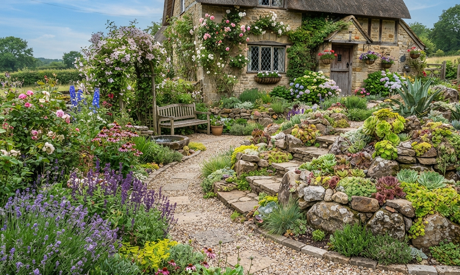 Drought-Tolerant Cottage Garden Layouts That Won't Die on You This Summer