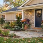 Low-Maintenance Front Yard Fall Landscaping Ideas