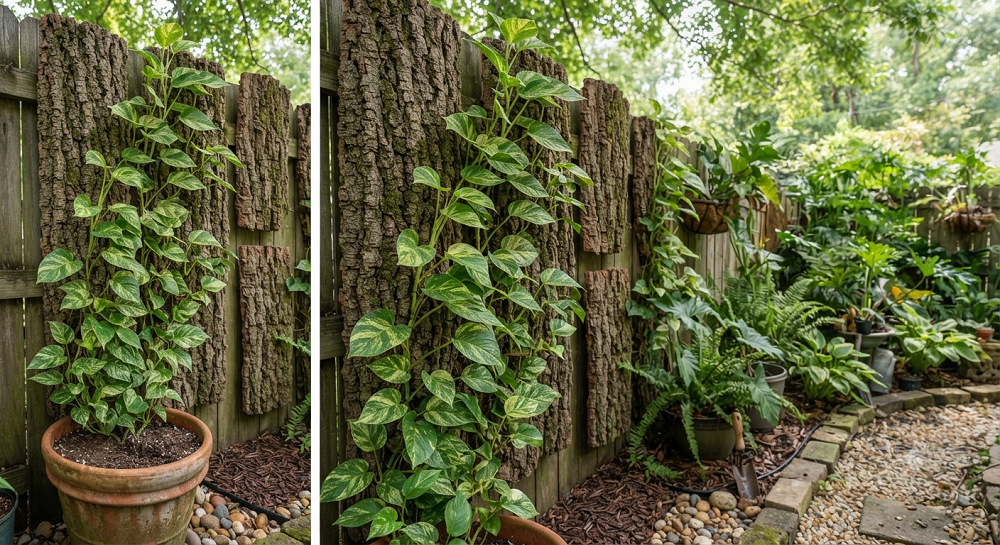 Pothos Climbing Ideas That Turn Your Plants Into a Living Wall of Green