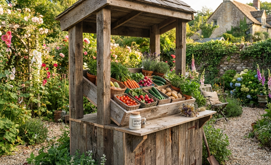 Farmstand Ideas That Add Cottagecore Charm to Your Backyard