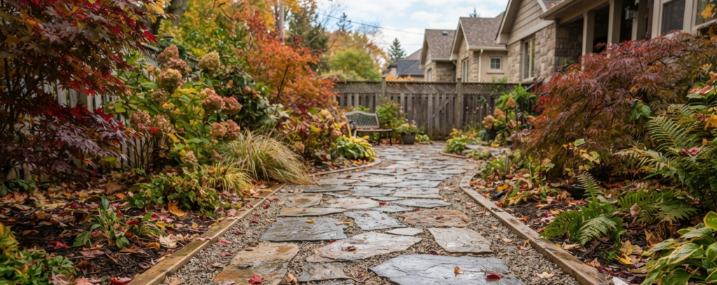 Natural Stone Path DIY Ideas That Actually Handle Fall Rain