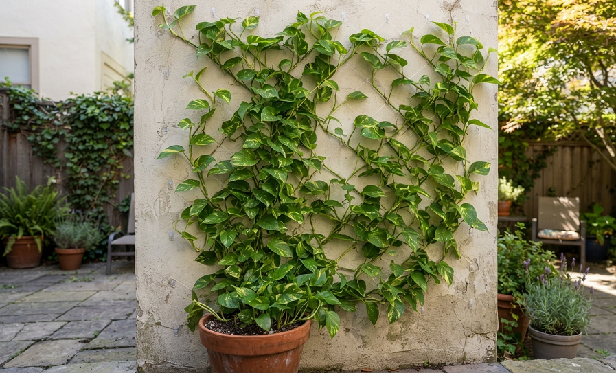 Pothos Climbing Ideas That Turn Your Plants Into a Living Wall of Green