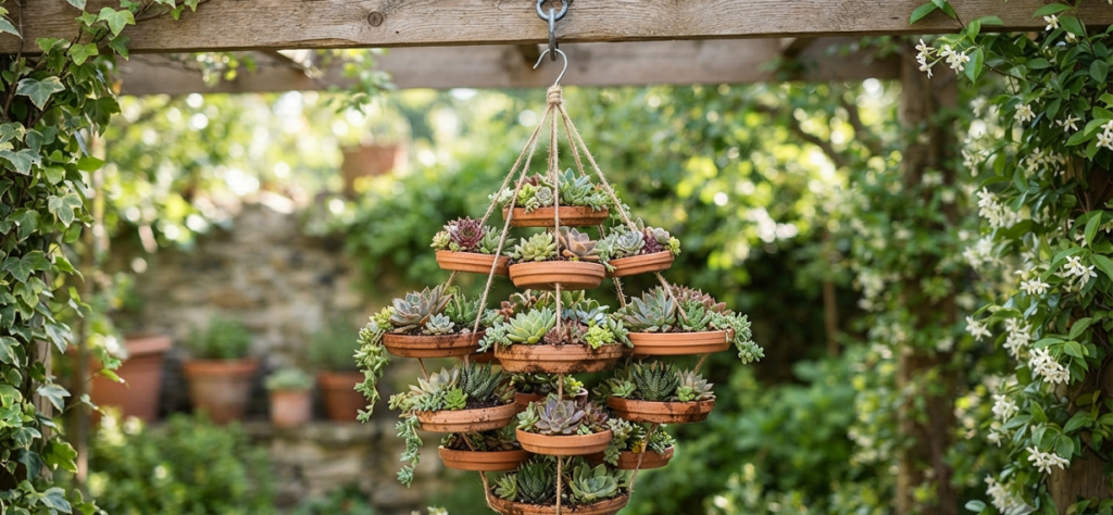 Succulent Chandelier Ideas That Will Instantly Transform Your Garden Space