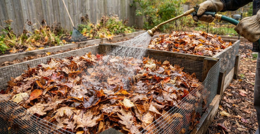 How To Compost Leaves Fast