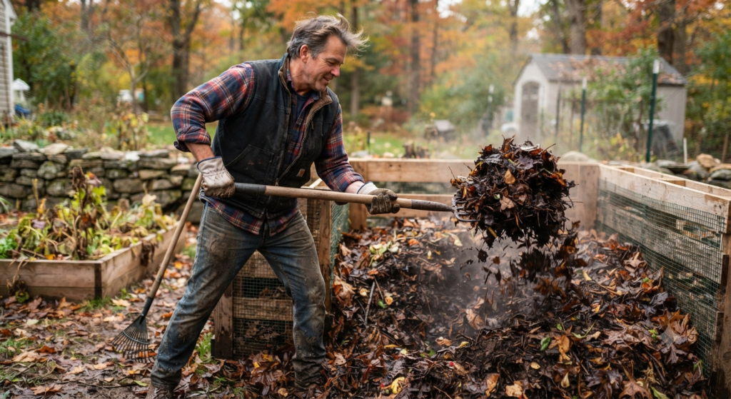 How To Compost Leaves Fast