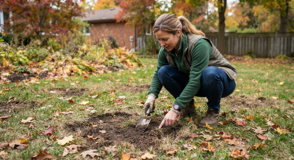 How to Fix Bare Lawn Patches Before the First Snow