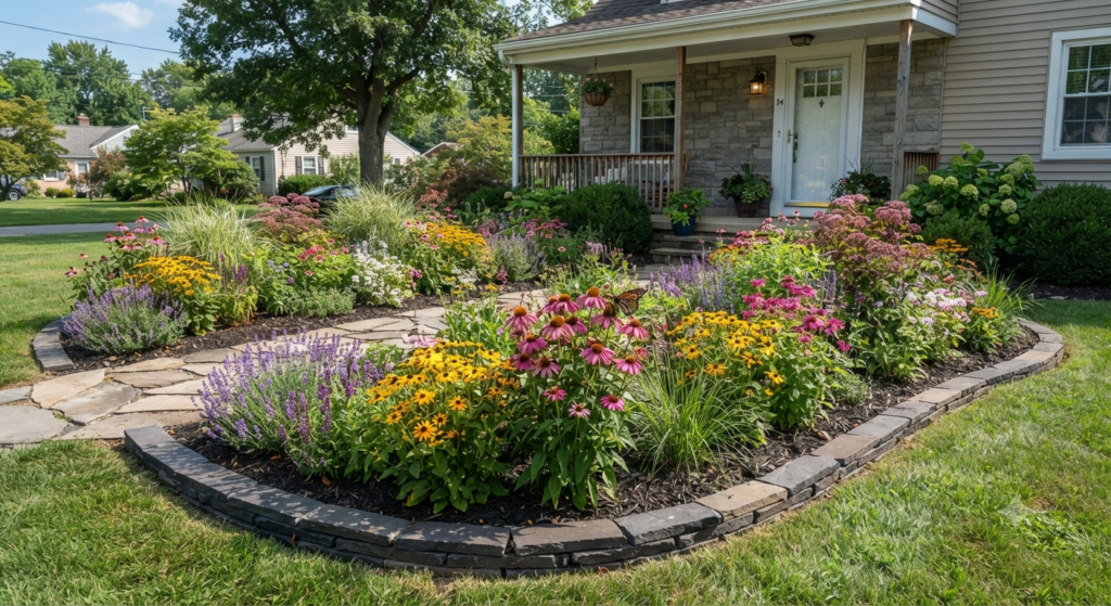 Front Yard Pollinator Garden Ideas That Actually Work