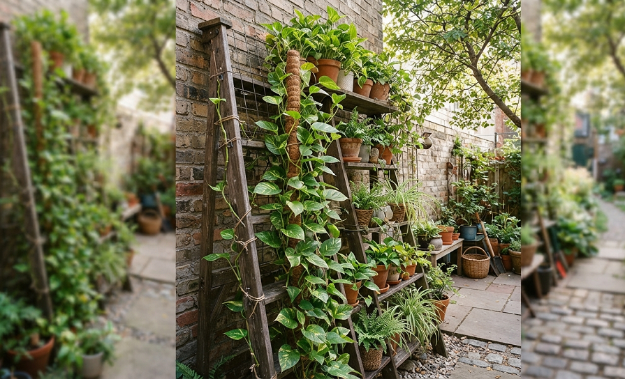 Pothos Climbing Ideas That Turn Your Plants Into a Living Wall of Green