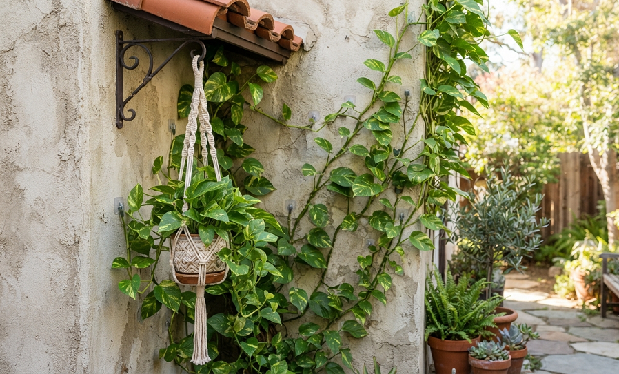 Pothos Climbing Ideas That Turn Your Plants Into a Living Wall of Green