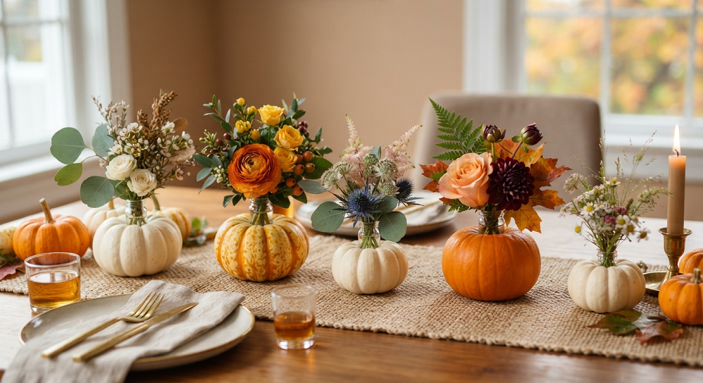 DIY Pumpkin Floral Arrangements That Actually Beat a Store-Bought Centerpiece